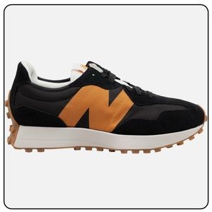 New Balance Black and Orange Women's Shoes
